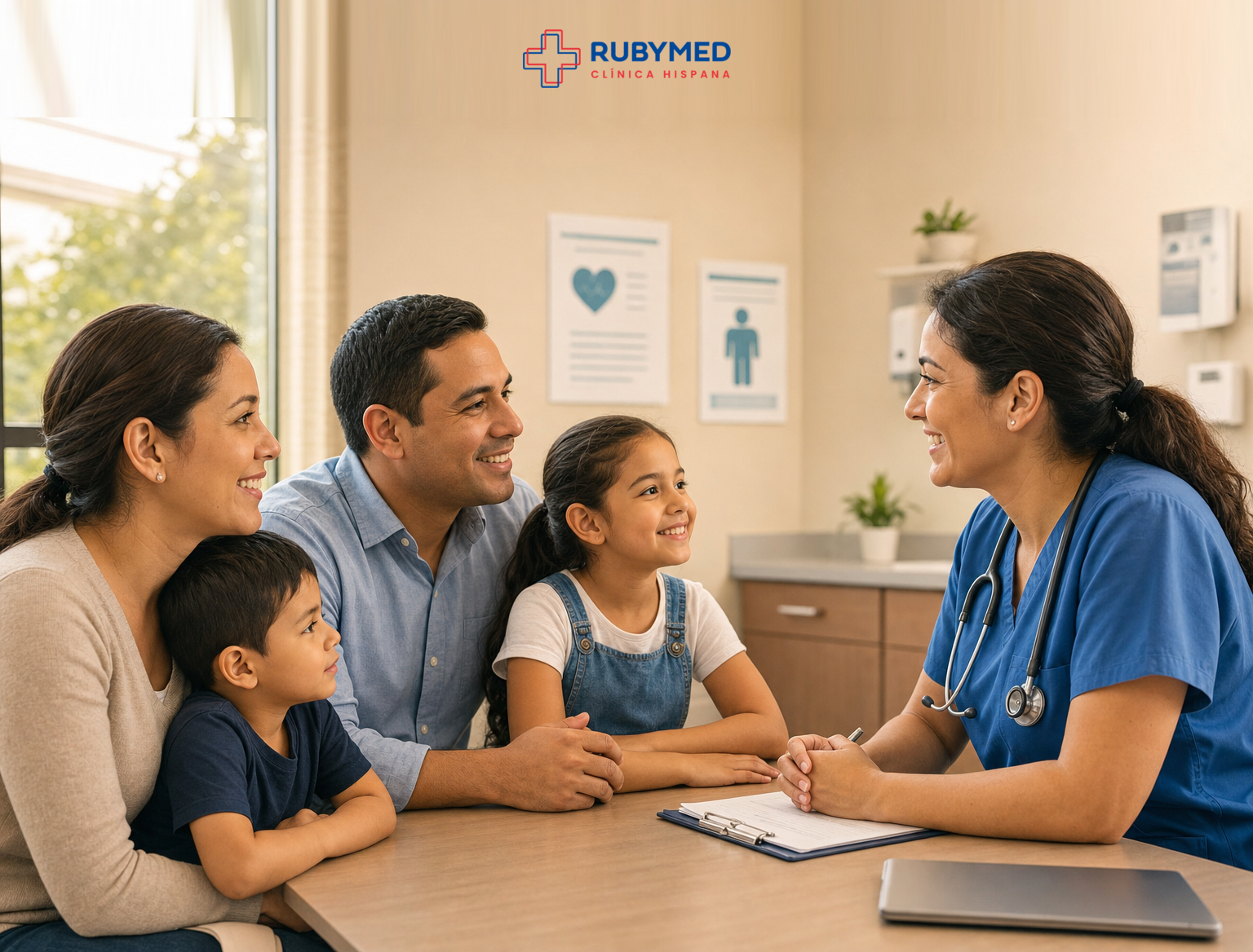 ¿Conoces el tipo de sangre de tu familia? Claves para organizar tu visita médica juntos